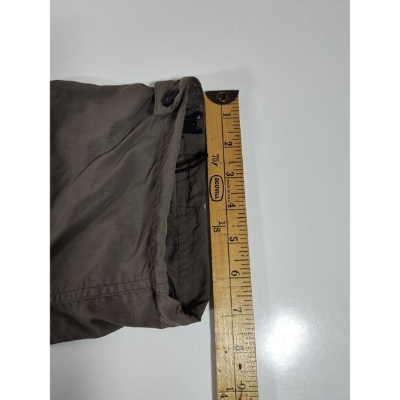 Mountain Hardware Convertible Nylon Pants/Shorts Women's 8 Belted Khaki Stone - Picture 10 of 11